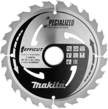 Makita E-08676 TCT list pile za drvo EFFICUT 185mmx20 24Z