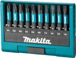 Makita E-12011 10-dijelni set Impact Black bit nastavaka 1/4Hex