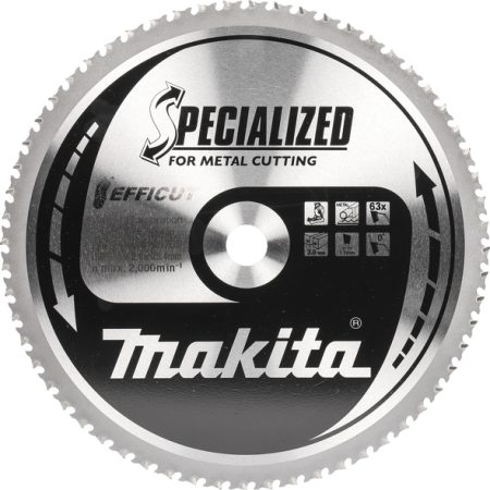 Makita E-12049 List pile Efficut 305x25,4x63Z za metal