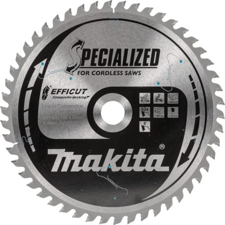 Makita E-12186 List pile Efficut 190x20x50Z za drvene kompozite