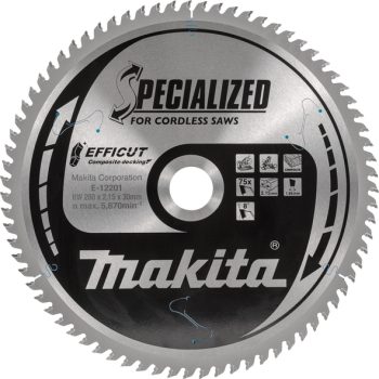 Makita E-12201 List pile Efficut 260x30x75Z za drvene kompozite