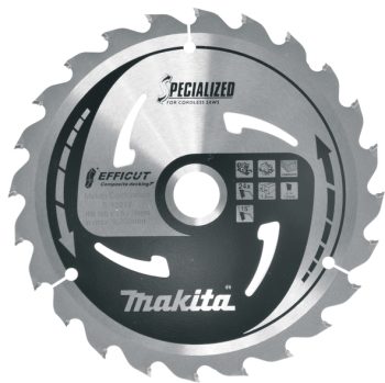 Makita E-12217 TCT list pile Efficut, 165x20x24Z, za drvene komp.