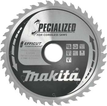 Makita E-12245 TCT list pile Efficut, 185x30x40Z, za drvene komp.