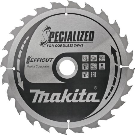 Makita E-12930 List pile Efficut 270x30x24Z za drvo