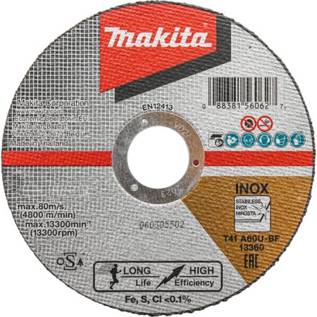 Makita E-13764 Tanka rezna ploča za inox 230x1,9x22,23mm,A60U