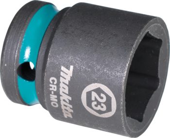 Makita E-16190 Impact Black nasadni ključ 1/2" 23mm, kratki