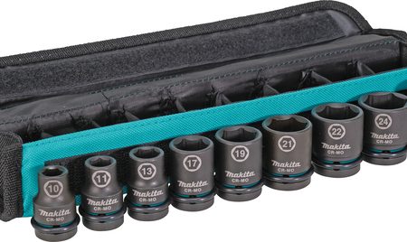 Makita E-16601 8-del. set nas. ključeva ImpactBlack1/2 u torbici