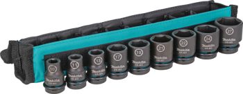 Makita E-16617 9-del. sett nas. ključeva ImpactBlack1/2 u torbici