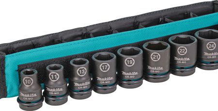 Makita E-16617 9-del. sett nas. ključeva ImpactBlack1/2 u torbici