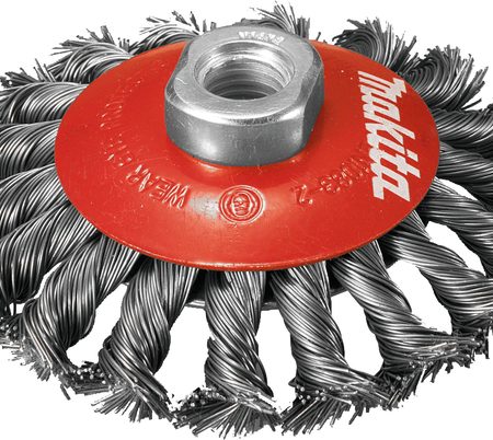 Makita P-04494 Žičana okrugla četka, crvena