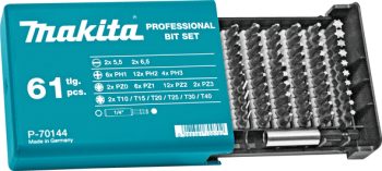 Makita P-70144 61-djelni set bitova