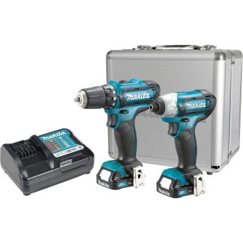 Makita CLX224X set cxt-df333d, td110d, bl1016x2, dc10wd, 784244-7