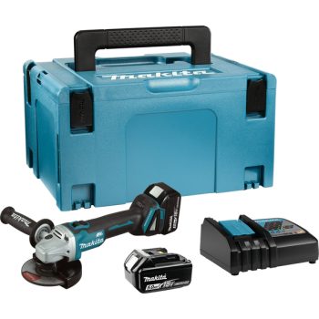 Makita DGA506RTJ akumulatorska kutna brusilica 18v, 125mm
