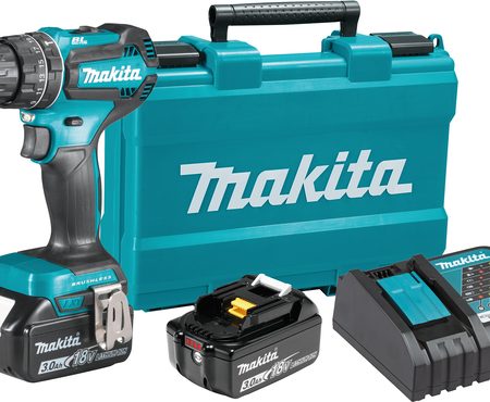 Makita DHP485RFE akumulatorska udarna bušilica-odvijač 18v, 13mm, 2sp