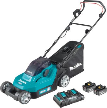 Makita DLM382PT2 akumulatorska kosilica 18 + 18v