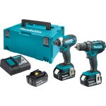 Makita DLX2127TJ1 set lxt-ddf482, dtd152, dc18rc, bl1850bx3, makpac
