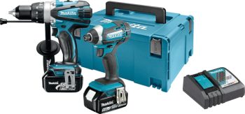 Makita DLX2145TJ set lxt-dhp458, dtd152, dc18rc, bl1850bx2, m3