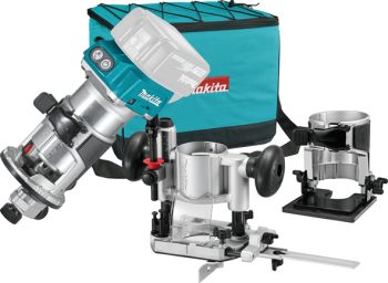 Makita DRT50ZX2 akumulatorska glodalica 18v, 6-8mm