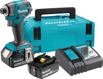Makita DTD173RTJ akumulatorski udarni odvijač 18v, 180nm, 1/4