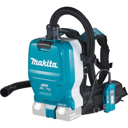 Makita DVC265ZX akumulatorski usisavač za nošenje na leđima 18+18v, 85w, 2l