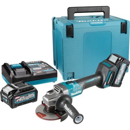 Makita GA005GM201 akumulatorska kutna brusilica 40v xgt, 125mm