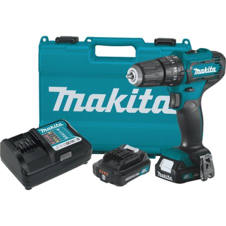 Makita HP333DWAE akumulatorska udarna bušilica-odvijač 12v max, 10mm, 2st