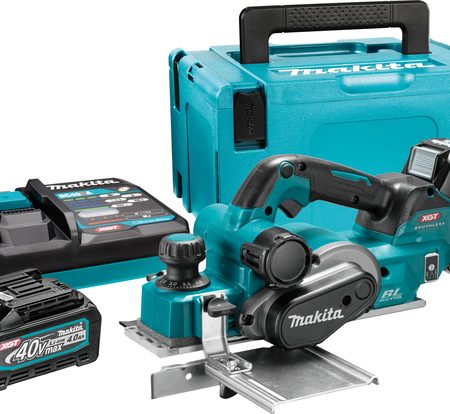 Makita KP001GM201 akumulatorska blanja za utore 40v xgt, 82mm