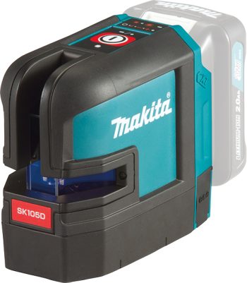 Makita SK105DZ akumulatorski križni laser - crveni