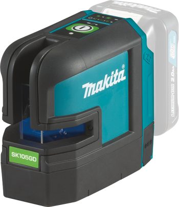 Makita SK105GDZ akumulatorski križni laser - zeleni