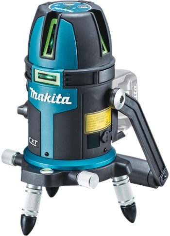 Makita SK209GDZ akumulatorski križni laser - zeleni