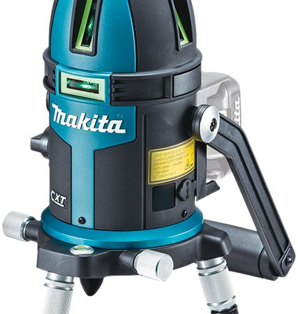 Makita SK209GDZ akumulatorski križni laser - zeleni