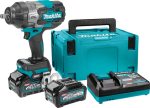 Makita TW002GM201 akumulatorski udarni odvijač 40v xgt, 1.500nm, 1/2