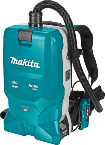 Makita VC012GZ01 akumulatorski usisavač za nošenje na leđima 40v xgt, 180w, 6l