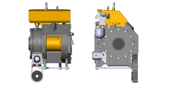 Chain drive, position A