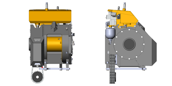 Chain drive, position B